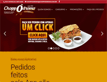 Tablet Screenshot of choppodromo.com.br